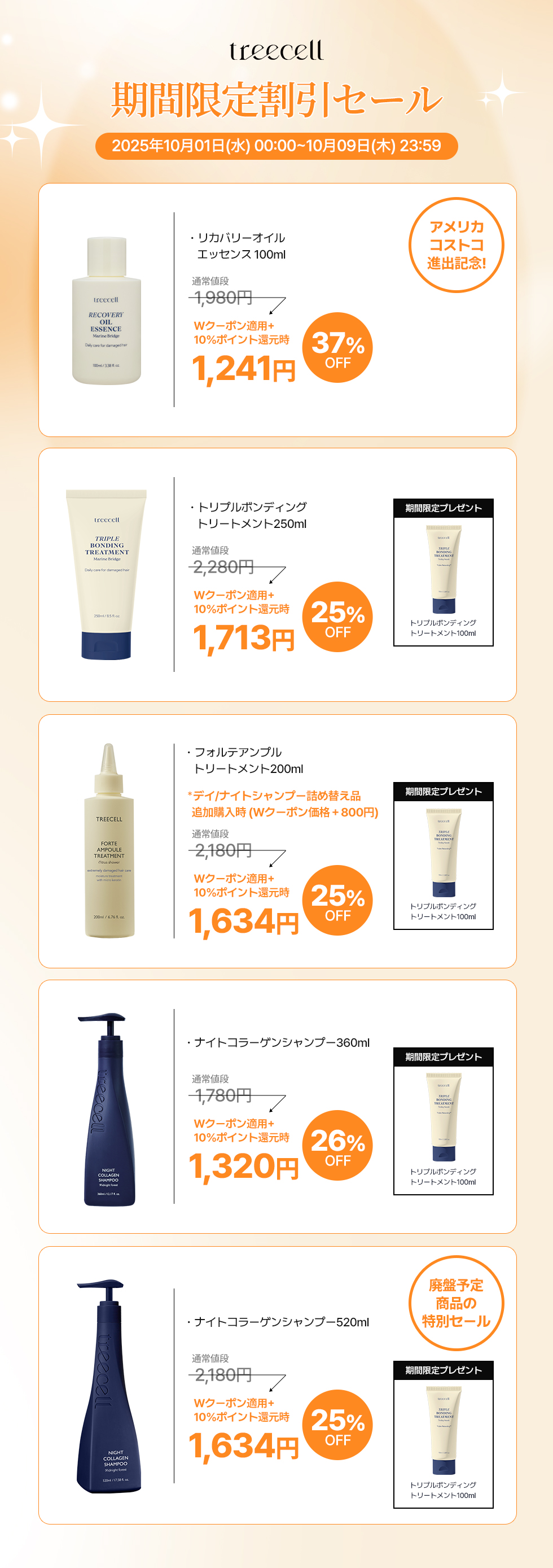 リカバリー オイルエッセンス/treecell/アウトバストリートメントを使ったクチコミ（3枚目）