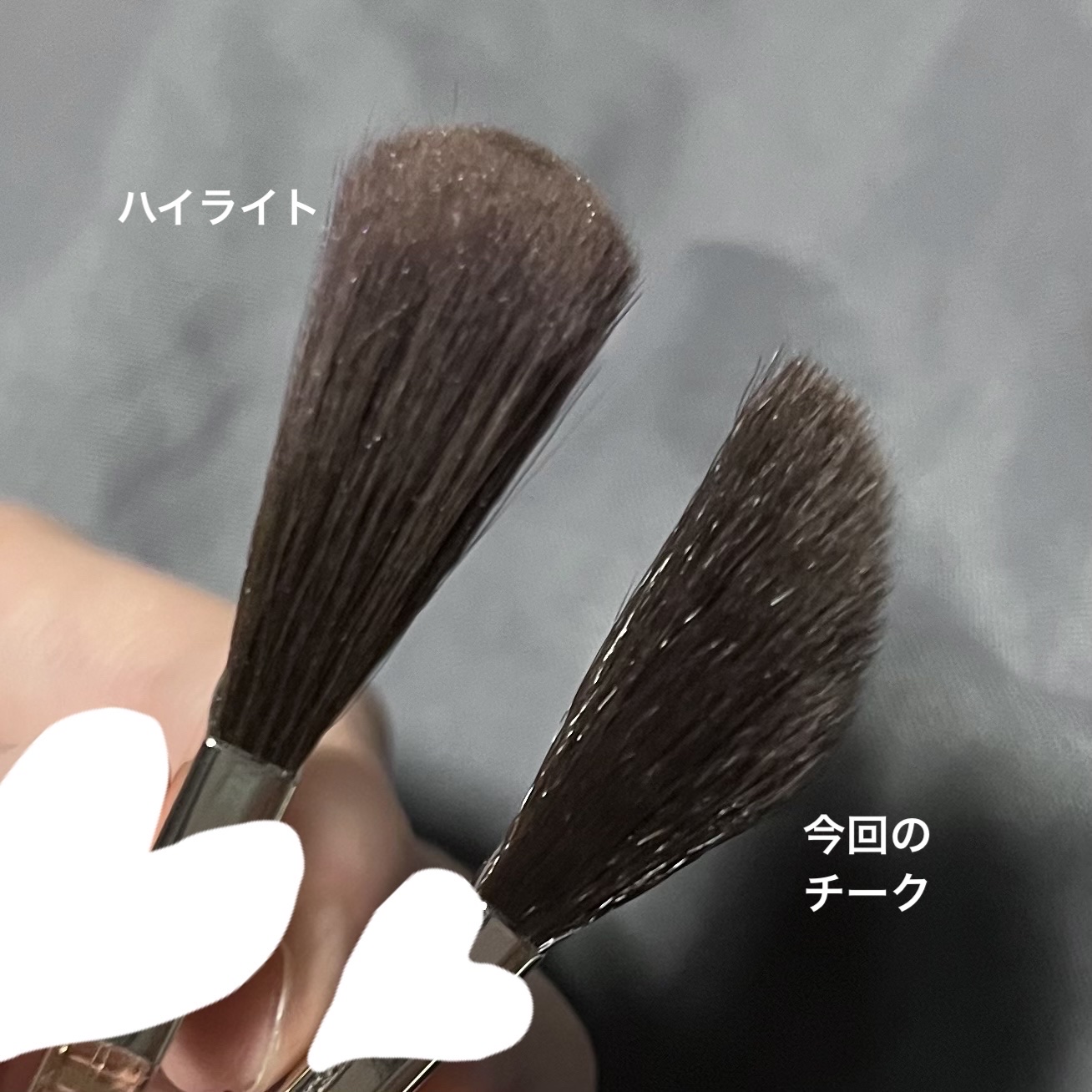 シームレストーン ブラッシュ/excel/パウダーチークを使ったクチコミ（3枚目）