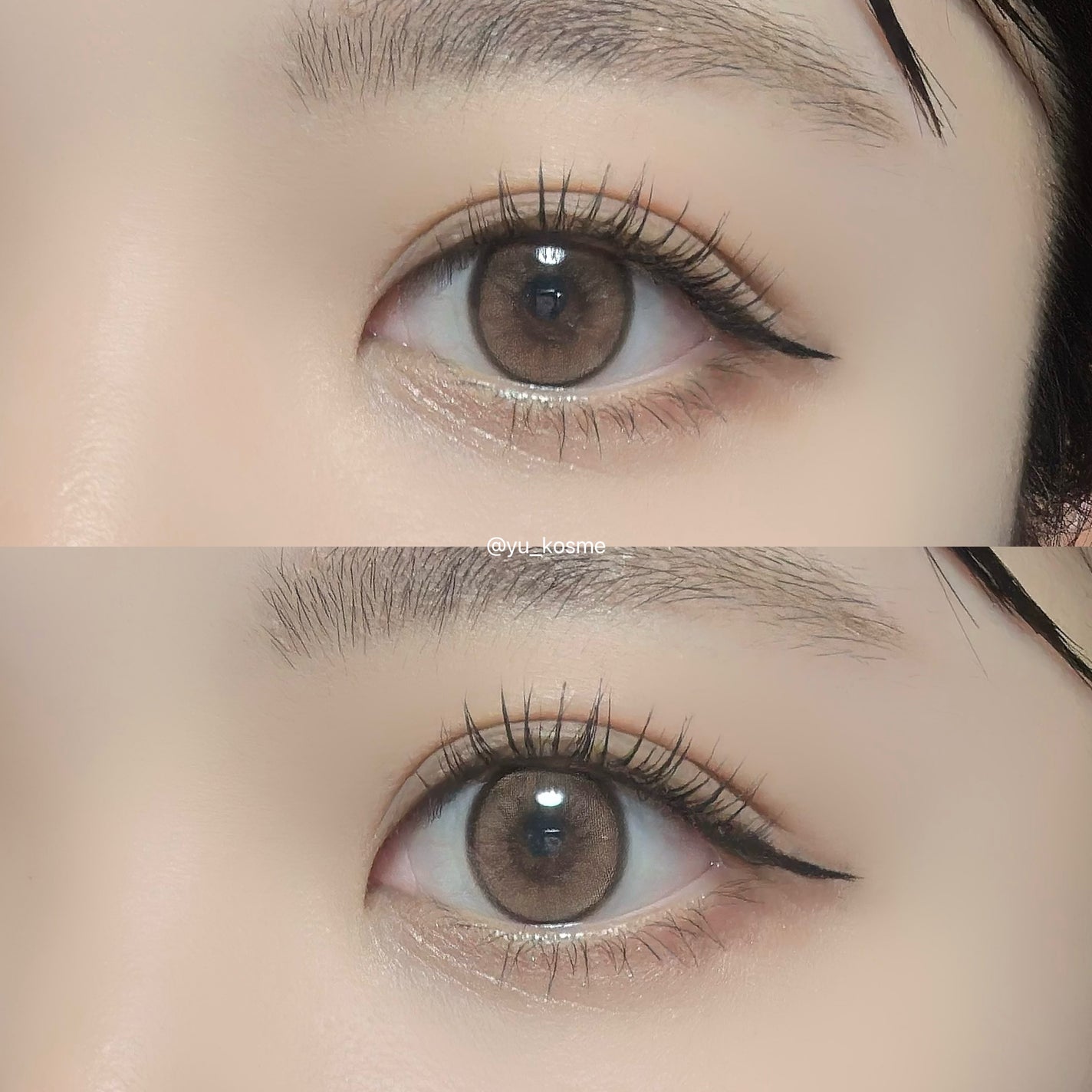 secret tint/OLENS/1ヶ月(1MONTH)カラコンを使ったクチコミ(4枚目)