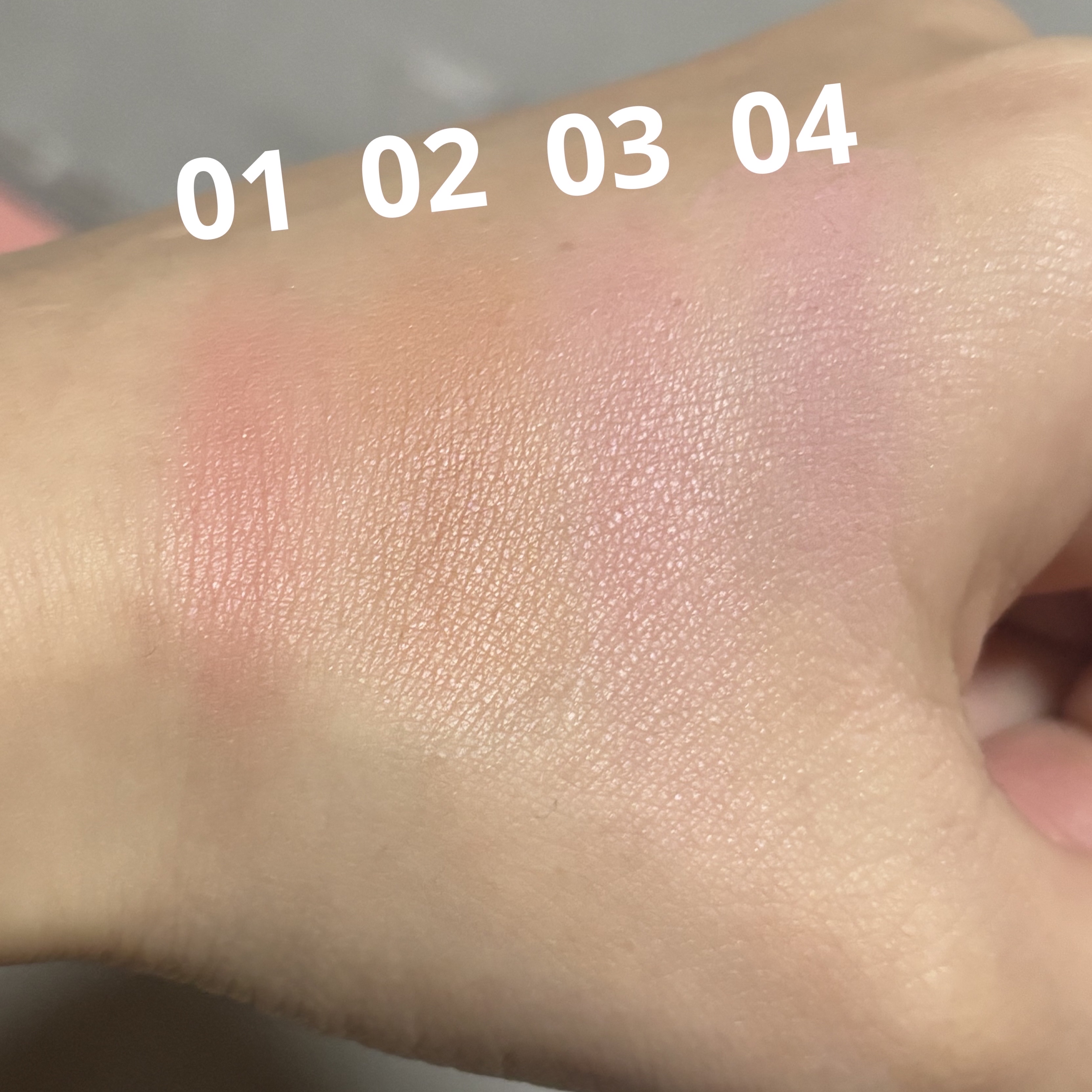 ぽわんチーク/muice/パウダーチークを使ったクチコミ（3枚目）