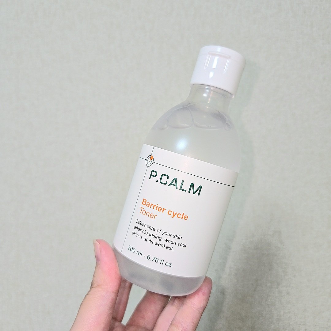 バリアサイクルトナー/P.CALM/化粧水を使ったクチコミ（2枚目）