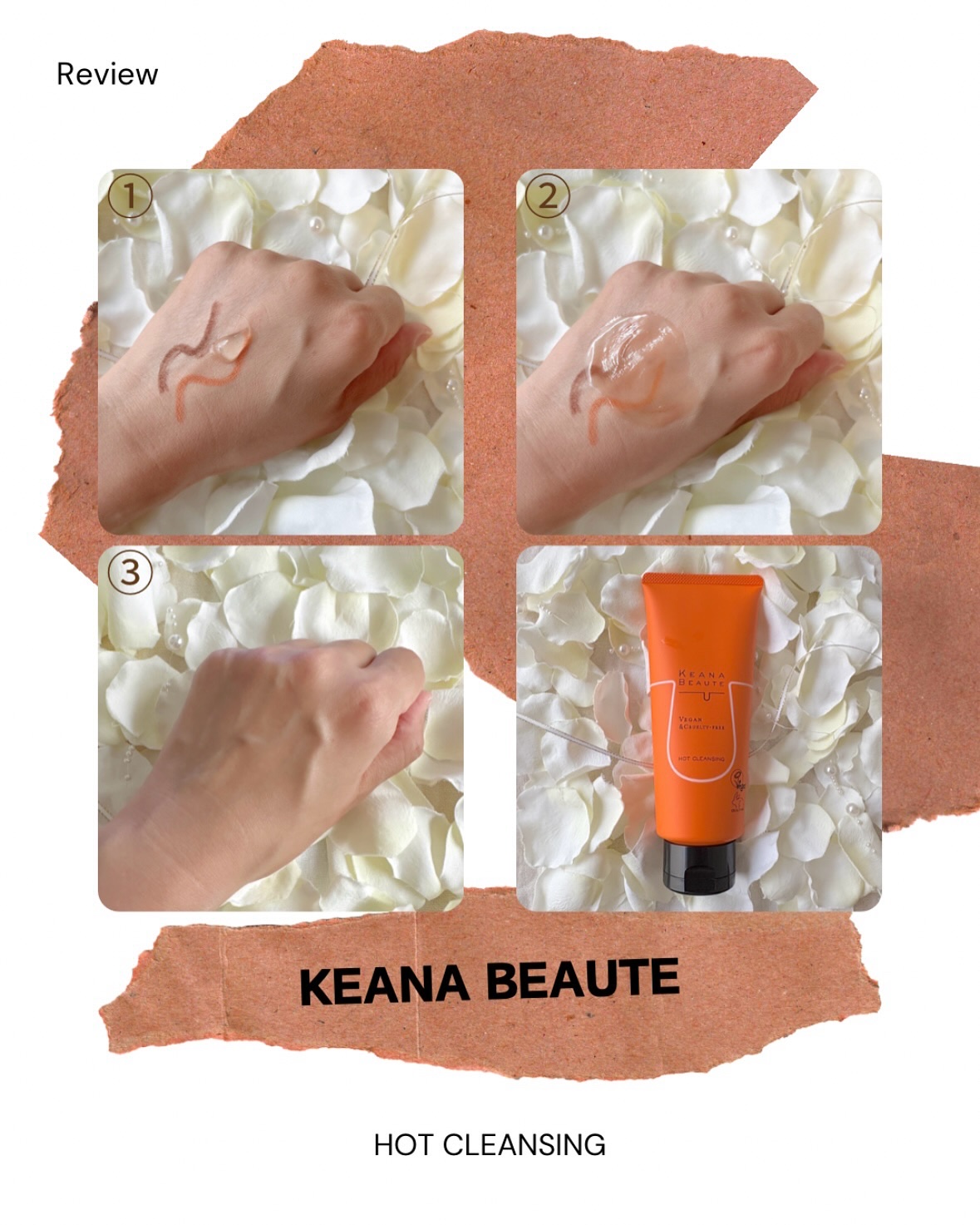 あつめの毛穴ホットクレンジング/ケアナボーテ/クレンジングジェルを使ったクチコミ（3枚目）