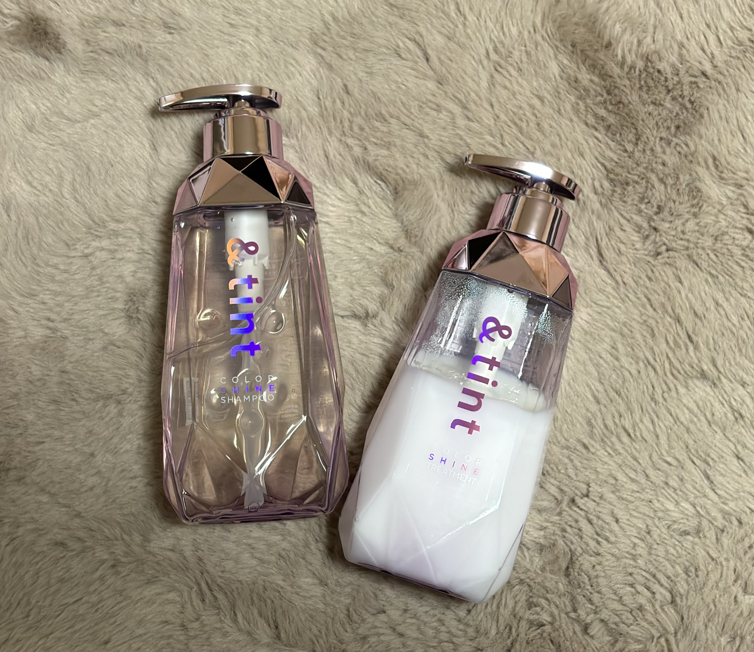 アンドティント カラーシャイン ヘアパック/&tint/洗い流すヘアトリートメントを使ったクチコミ（1枚目）