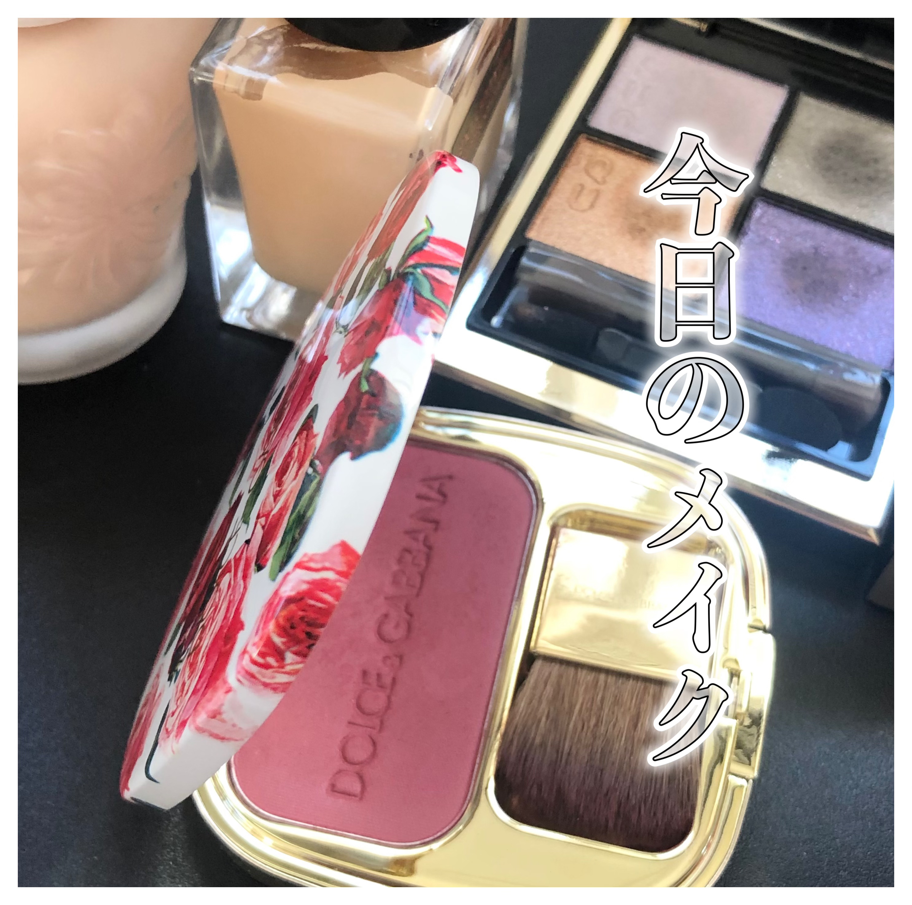 ブラッシュオブローズ ルミナスチークカラー/DOLCE&GABBANA BEAUTY/パウダーチークを使ったクチコミ（1枚目）