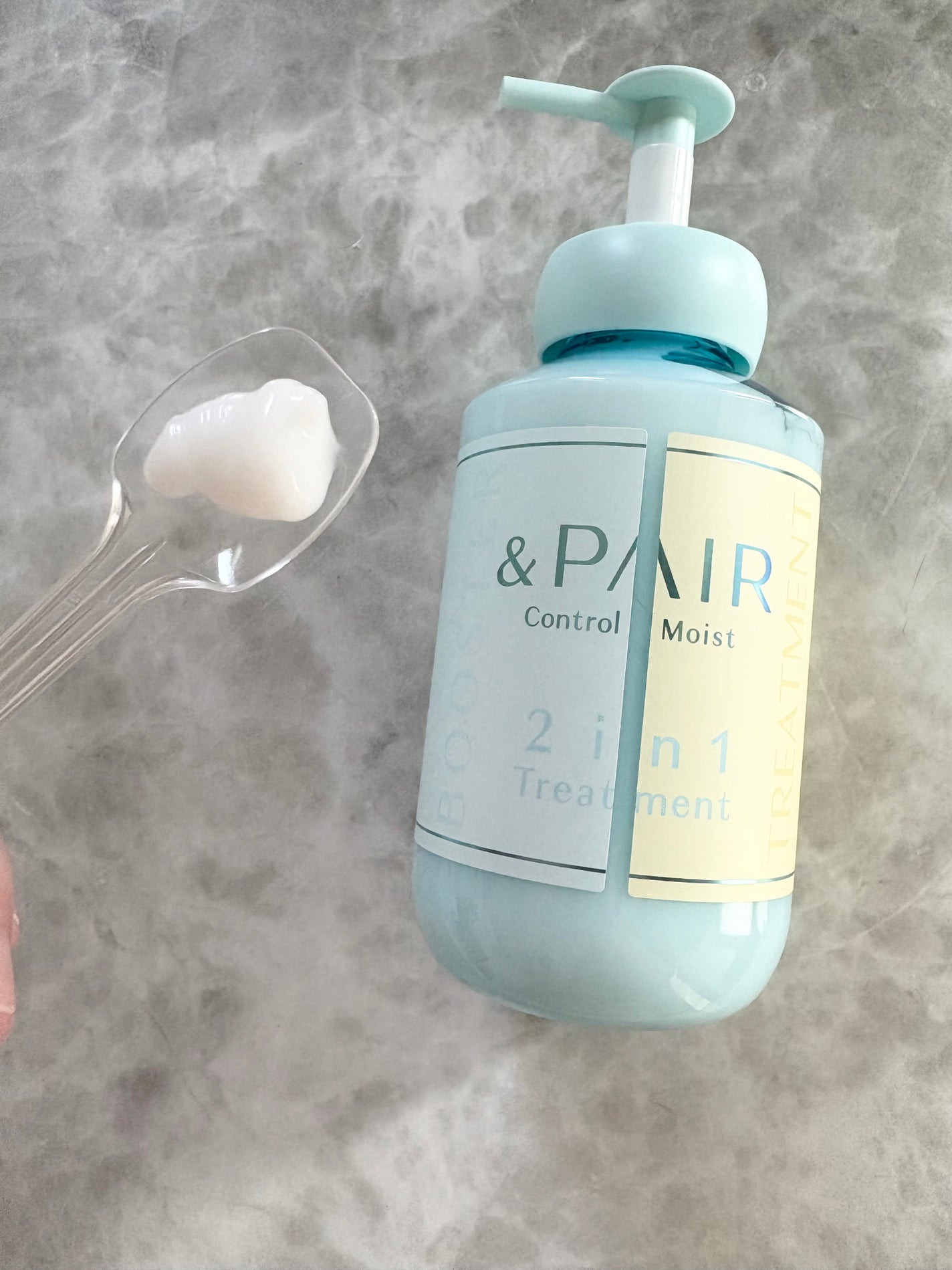 アンドペア コントロール モイスト 2in1 シャンプー&ヘアトリートメント/&PAIR/市販シャンプーを使ったクチコミ(3枚目)