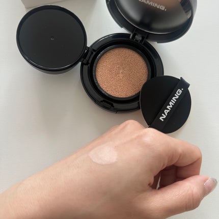 ネーミング ゼログラビティ カバーフィットクッション/NAMING./クッションファンデーションを使ったクチコミ(4枚目)