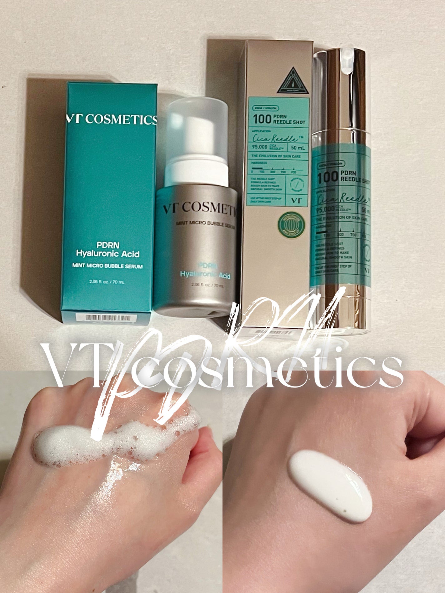 PDRN+リードルS 100/VT/美容液を使ったクチコミ(1枚目)