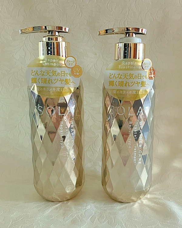 ソラ ウェザーケア クリスタル シャンプー/ヘアトリートメント リペアタイプ/SOLA WEATHER CARE/市販シャンプーを使ったクチコミ（2枚目）