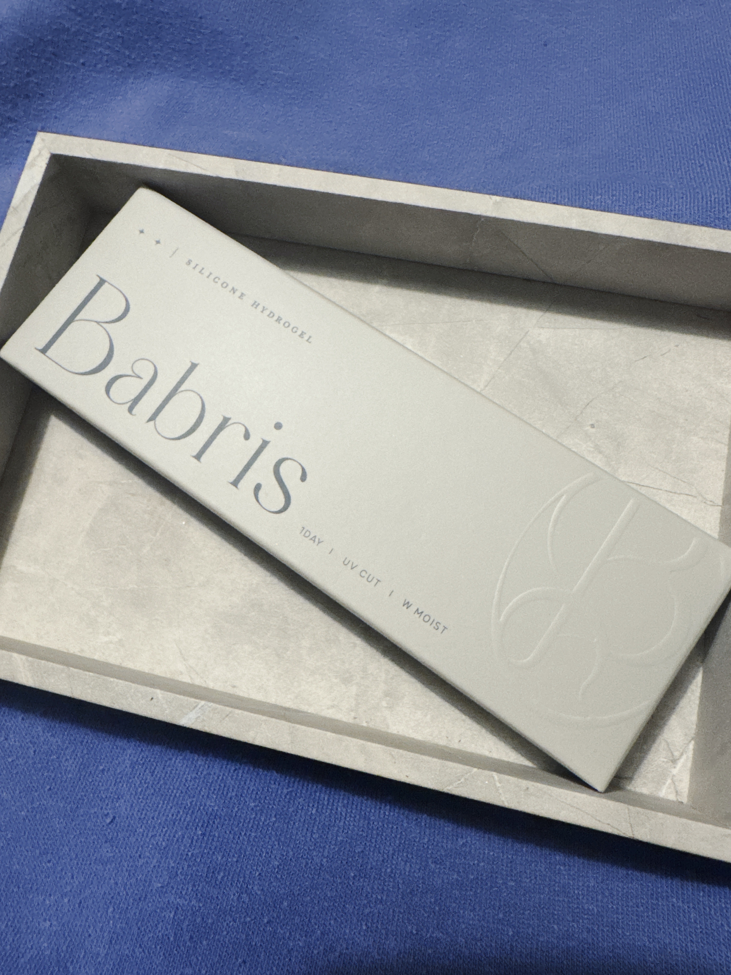 Babris silicone hydrogel 1day/Babris silicone hydrogel/ワンデー（１DAY）カラコンを使ったクチコミ（1枚目）