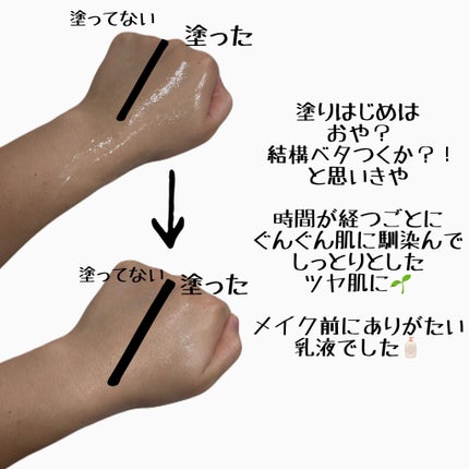 オングリディエンツ スキンバリアカーミングローション EX/Ongredients/乳液を使ったクチコミ(4枚目)