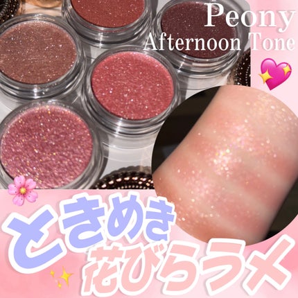 「Afternoon Tone」(#01~#05)SET/Peony/メイクアップキットを使ったクチコミ(1枚目)