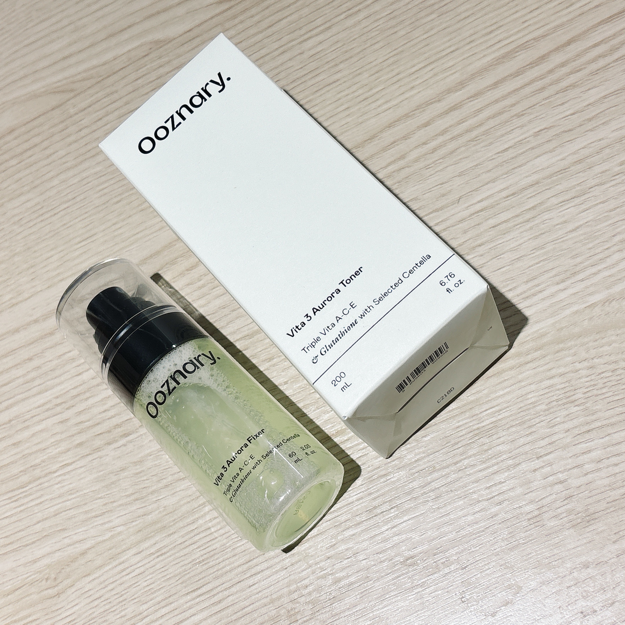 ビタ３オーロラフィクサートナー/オーズナリー/フィックスミストを使ったクチコミ（1枚目）