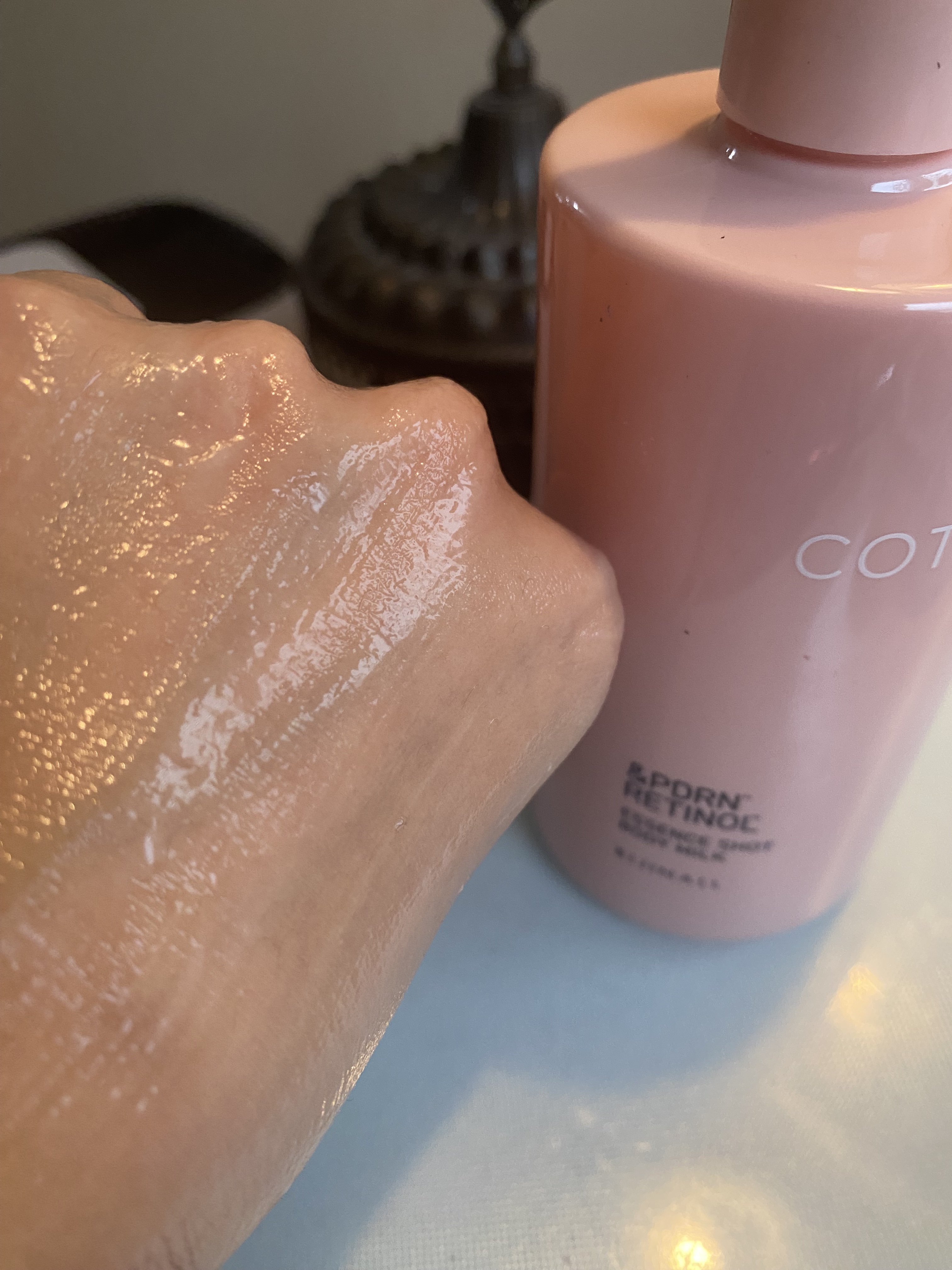 スキンコットン エッセンスショット ボディミルク/SKINCOTTON/ボディミルクを使ったクチコミ（3枚目）