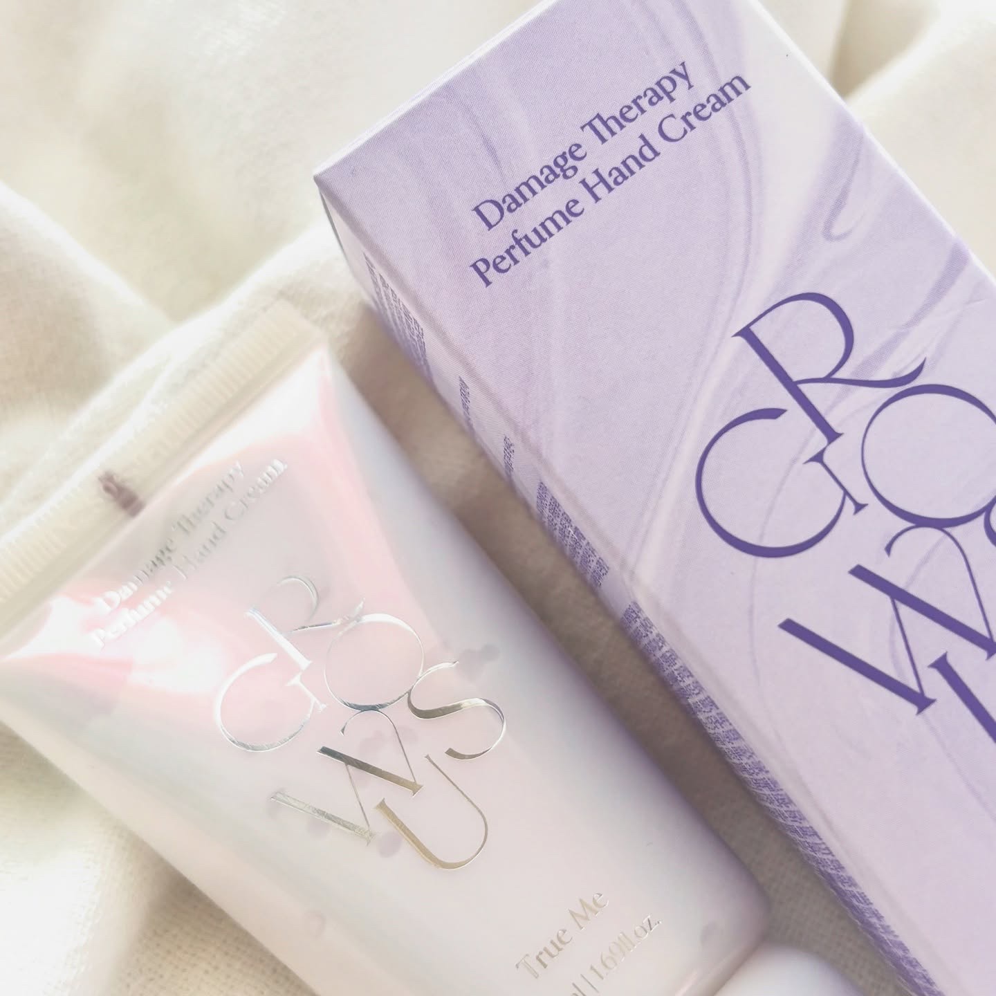 ダメージセラピーパフュームハンドクリーム True Me/GROWUS/その他スキンケアを使ったクチコミ（1枚目）