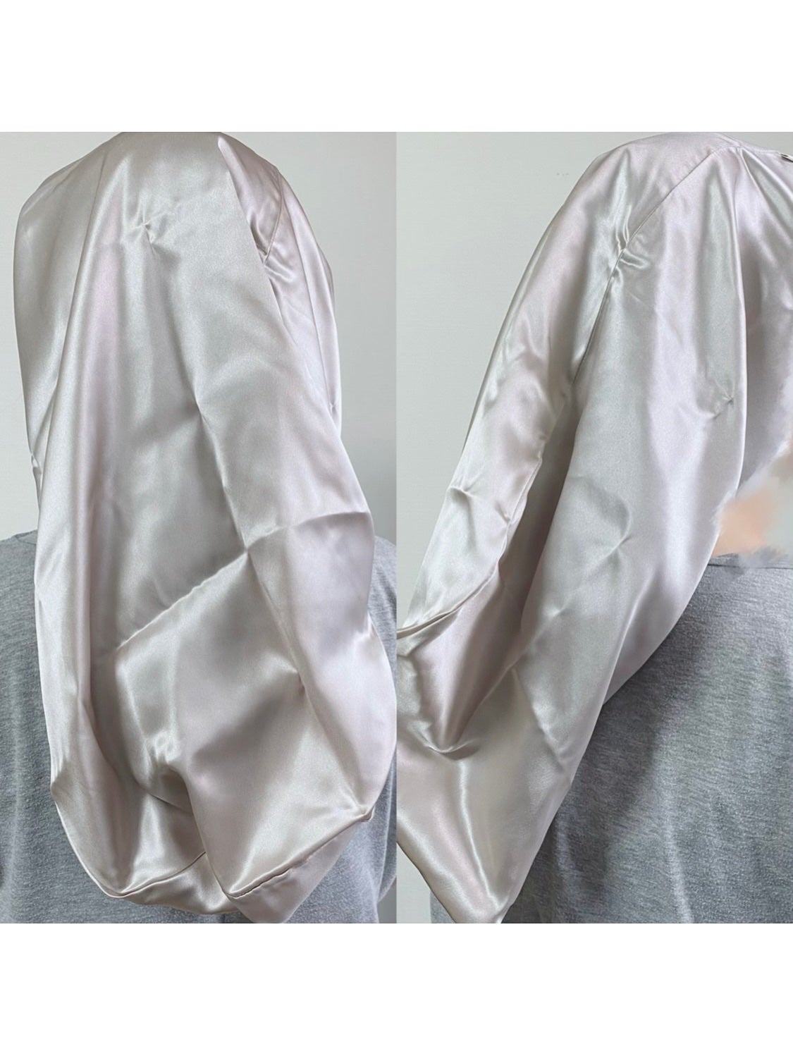 シルクナイトキャップ/Utukky/ヘアケアグッズを使ったクチコミ(5枚目)