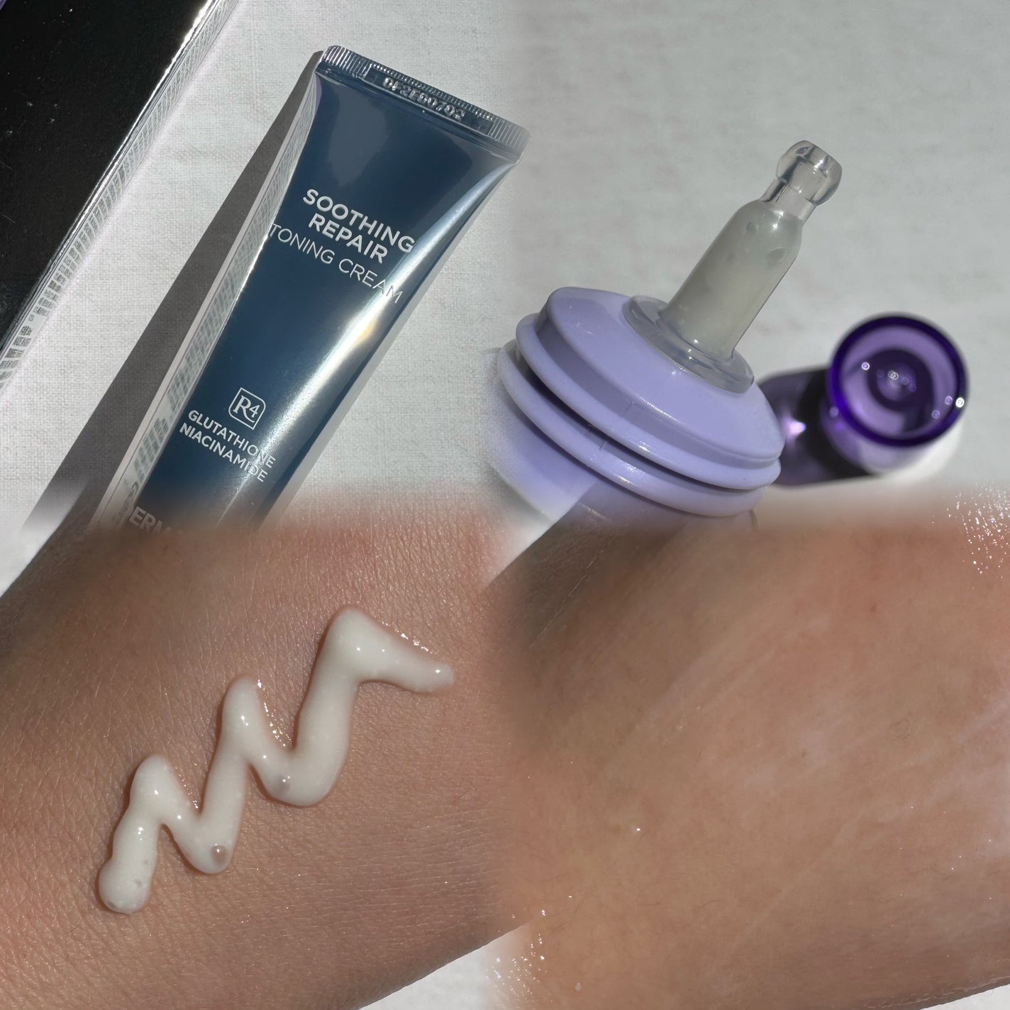 スージングリペア トーニングクリーム/ダーマファーム/フェイスクリームを使ったクチコミ(2枚目)