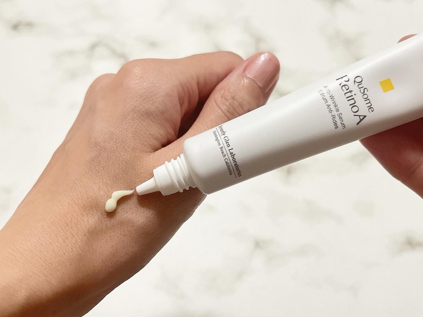 QuSomeレチノA/b.glen/美容液を使ったクチコミ(3枚目)