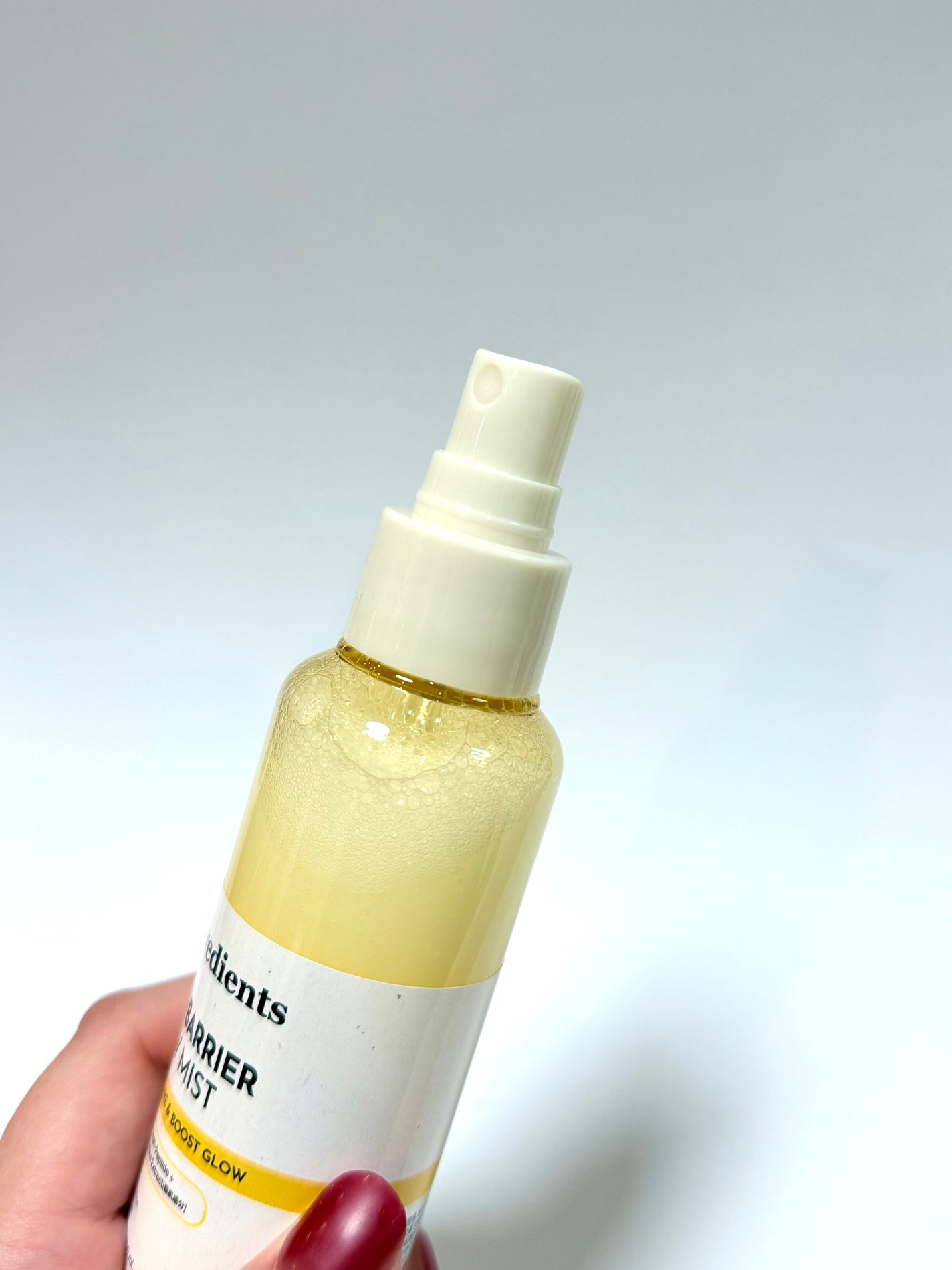 オングリディエンツ スキンバリアグローミスト/Ongredients/ミスト状化粧水を使ったクチコミ(3枚目)