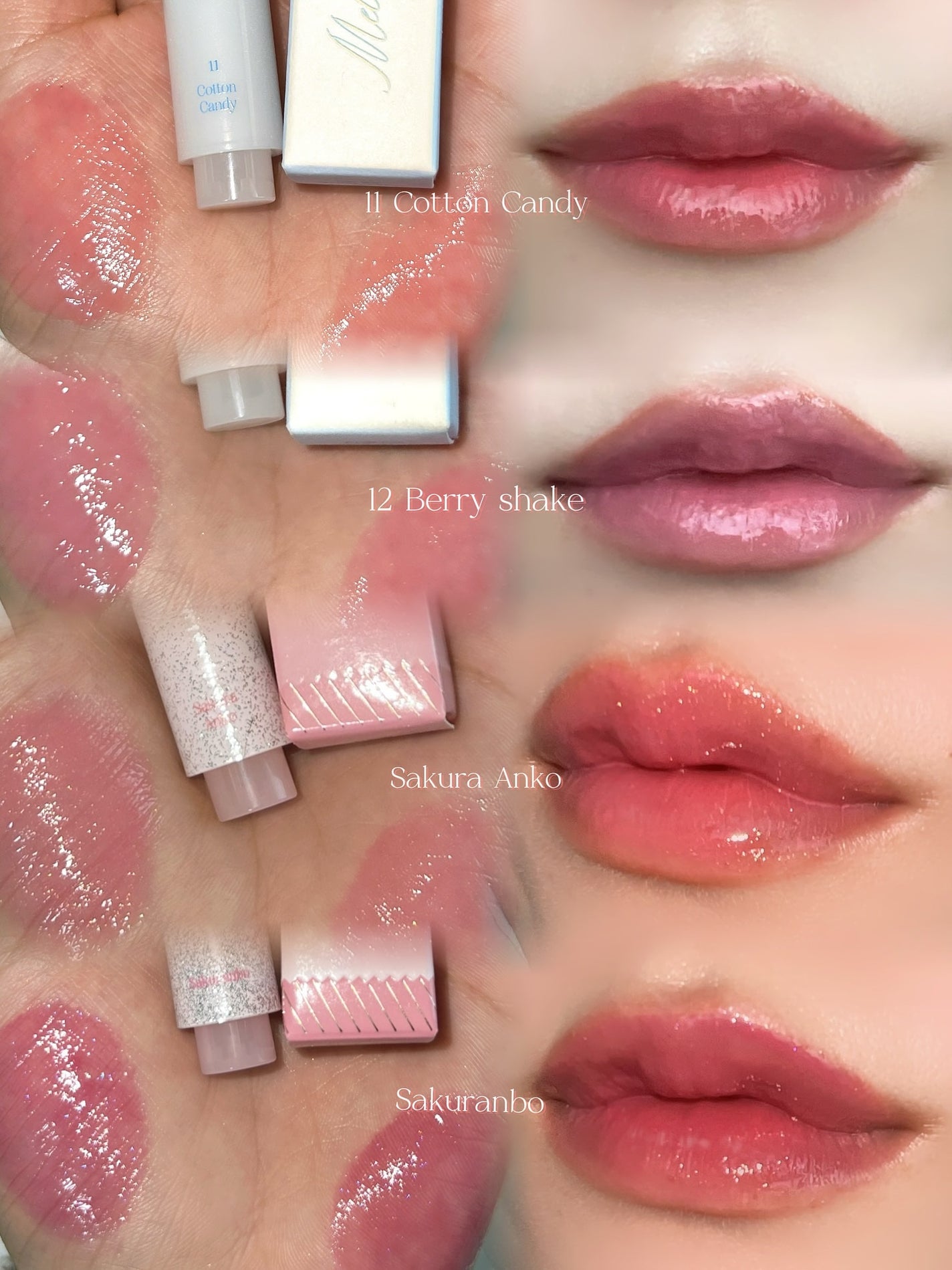 メルティングキャンディーバーム/dasique/口紅を使ったクチコミ(2枚目)