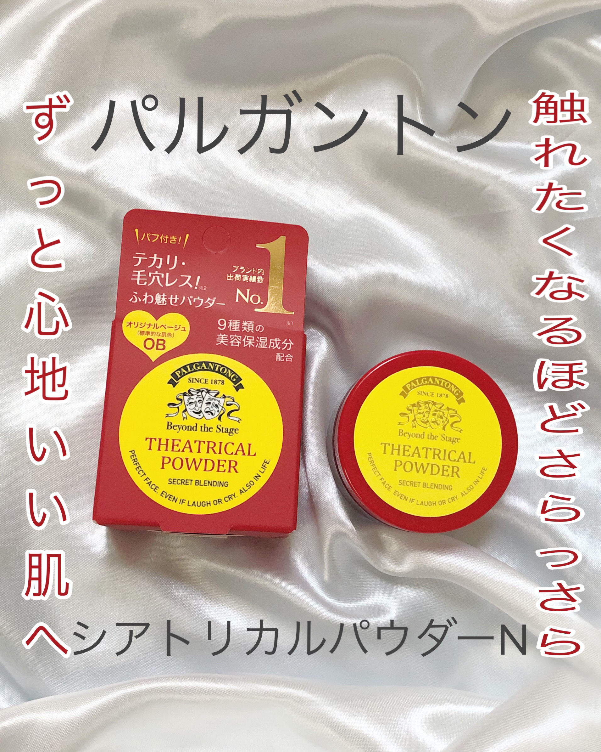 シアトリカルパウダーN/パルガントン/ルースパウダーを使ったクチコミ（1枚目）