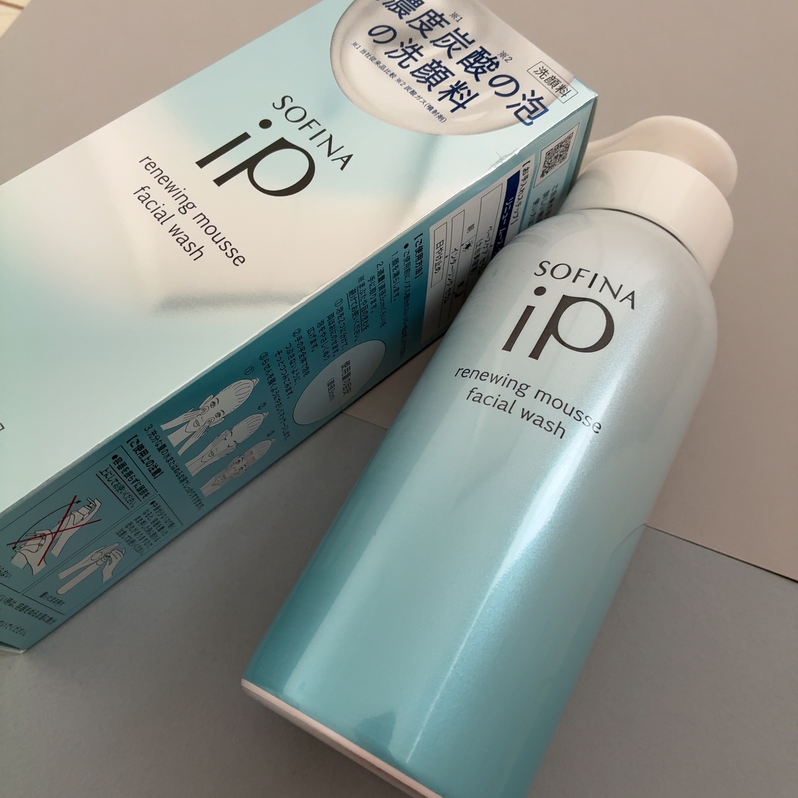 ソフィーナ iP リニュー ムース ウォッシュ/SOFINA iP/泡洗顔を使ったクチコミ（2枚目）