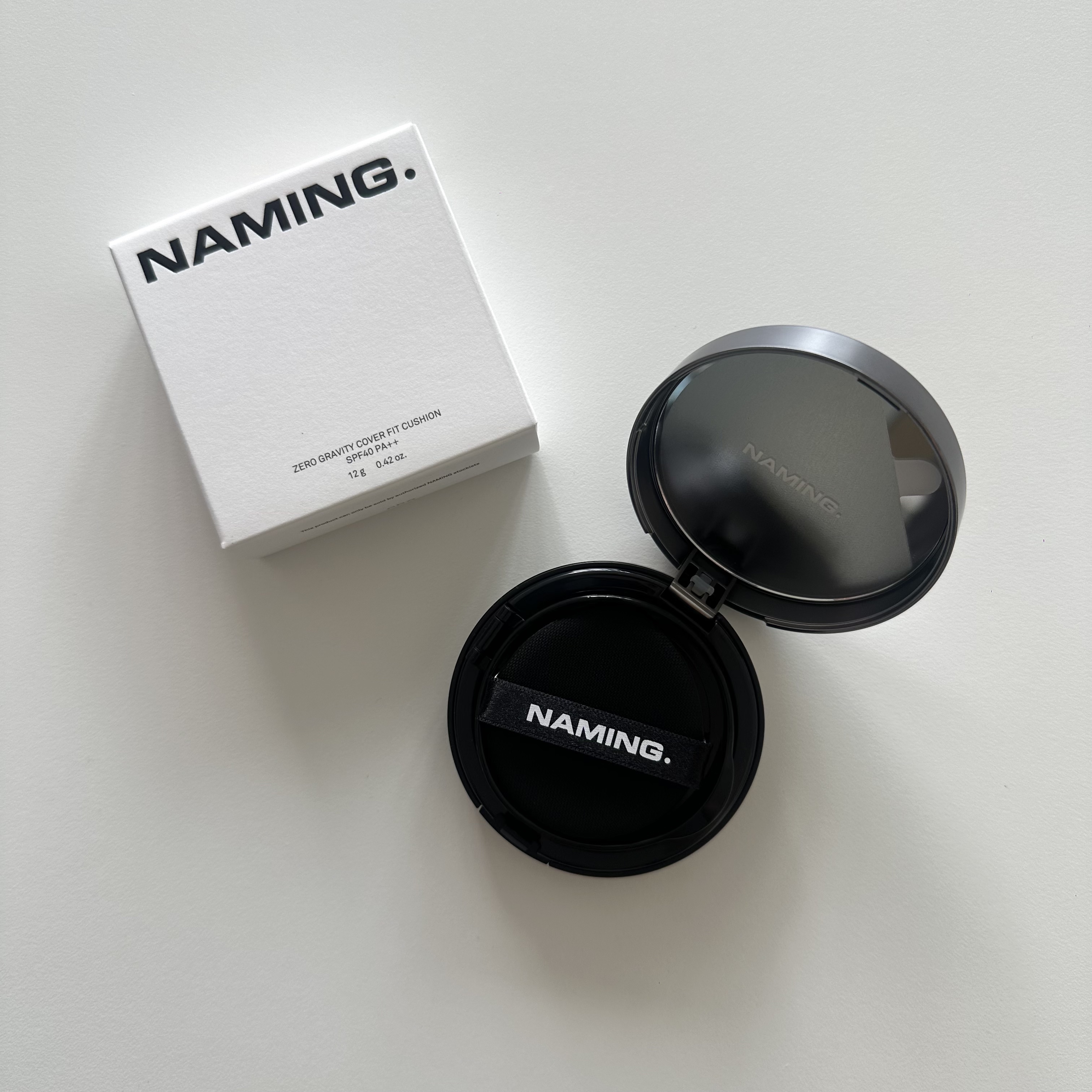 ネーミング ゼログラビティ カバーフィットクッション/NAMING./クッションファンデーションを使ったクチコミ（2枚目）