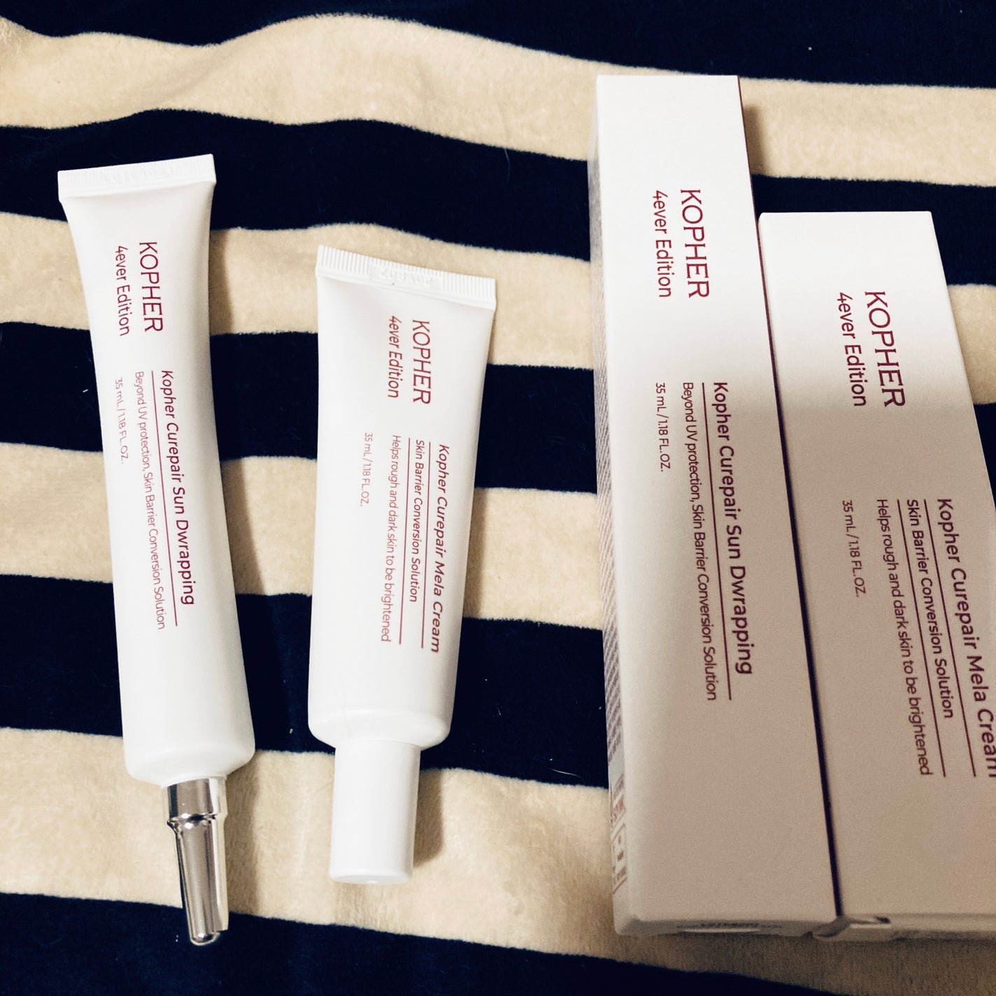 CUREPAIR MELA CREAM /KOPHER/フェイスクリームを使ったクチコミ(2枚目)