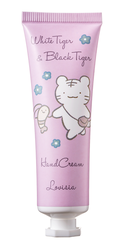 2025/9/19発売 ラヴィジア Lovisia ホワイトタイガーとブラックタイガー ハンドクリーム
