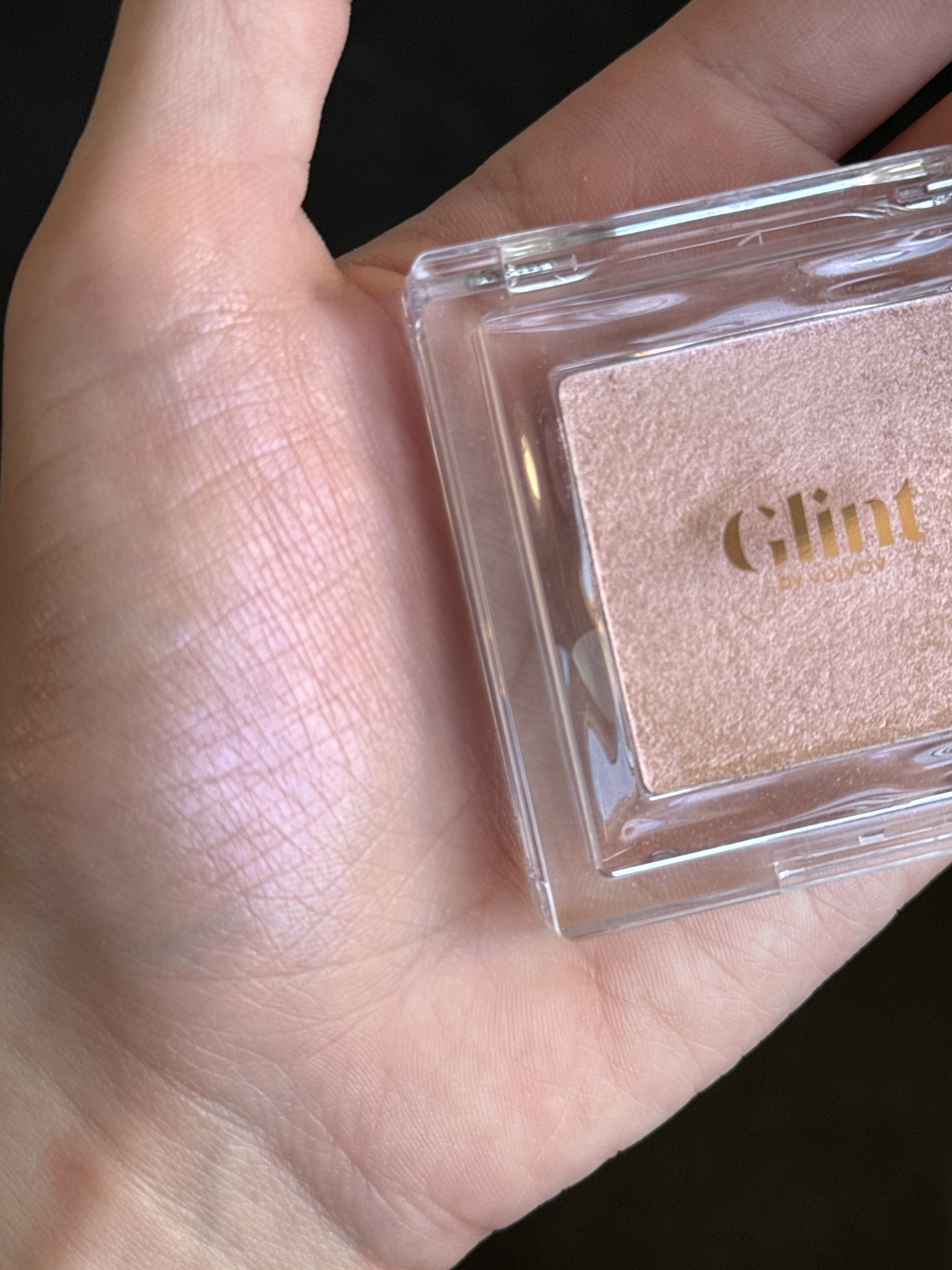 ハイライター Angel Peach/Glint/パウダーハイライトを使ったクチコミ（1枚目）