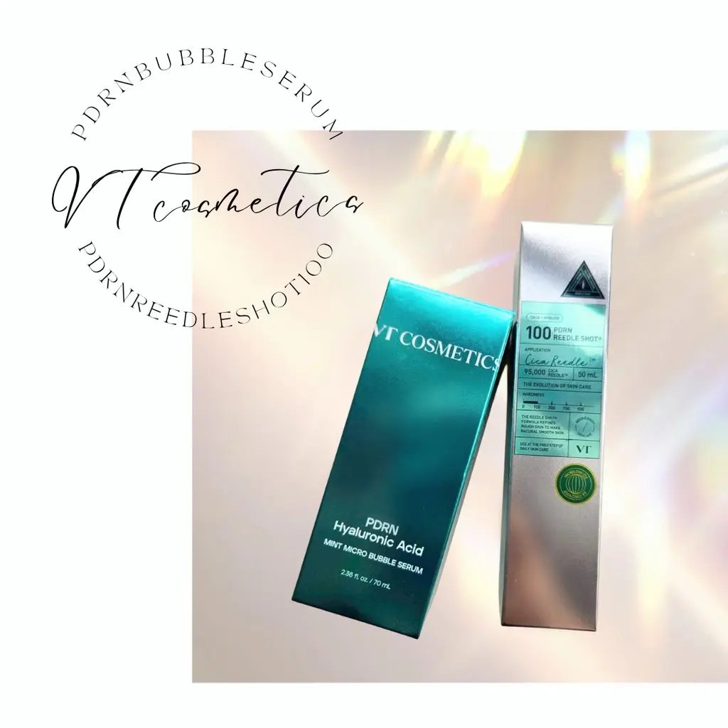 PDRN ヒアルロン酸 ミントマイクロバブルセラム/VT/美容液を使ったクチコミ（1枚目）