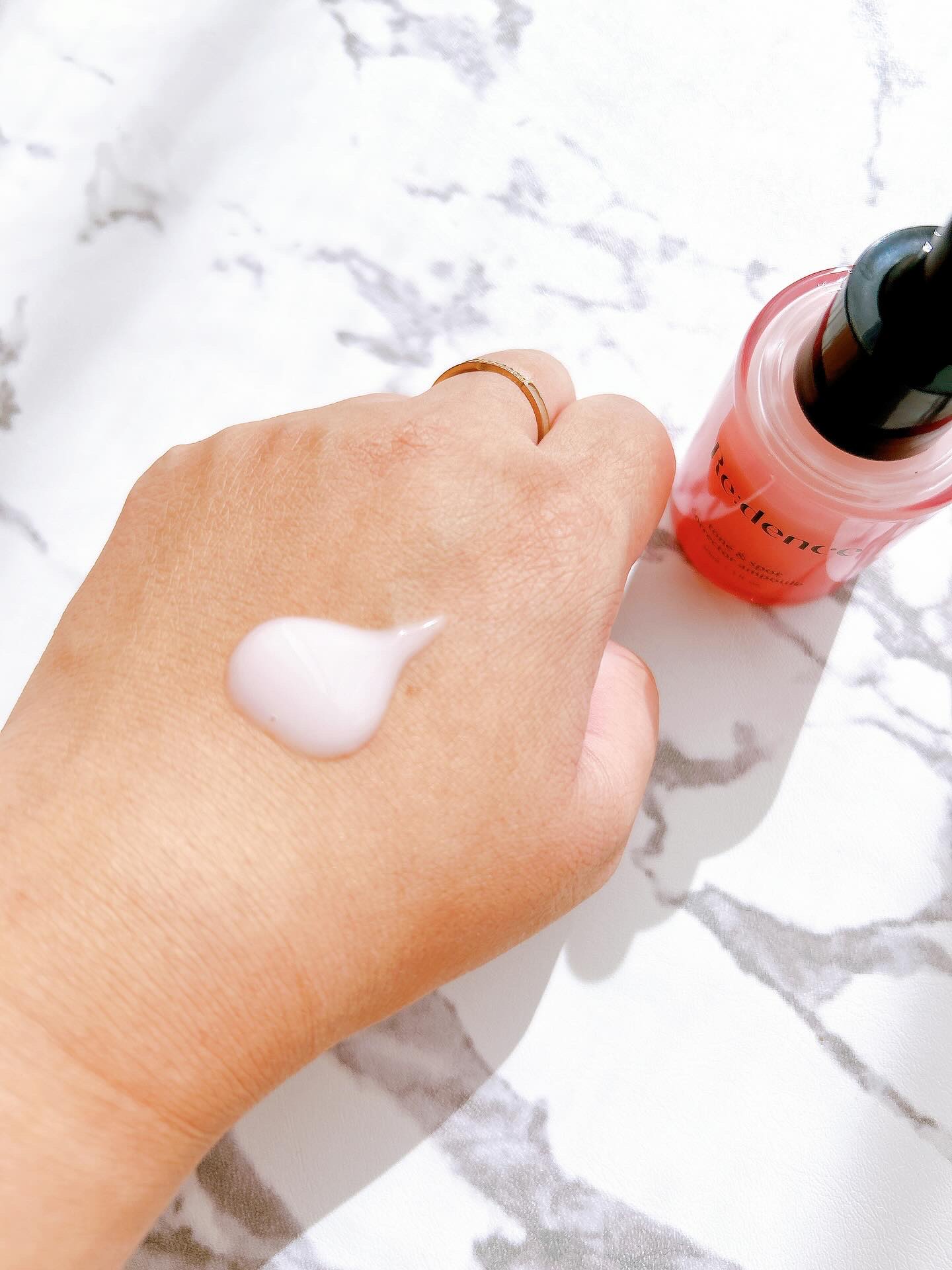 リデンス チェリートーン＆スポットコレクターアンプル/redence/美容液を使ったクチコミ（3枚目）