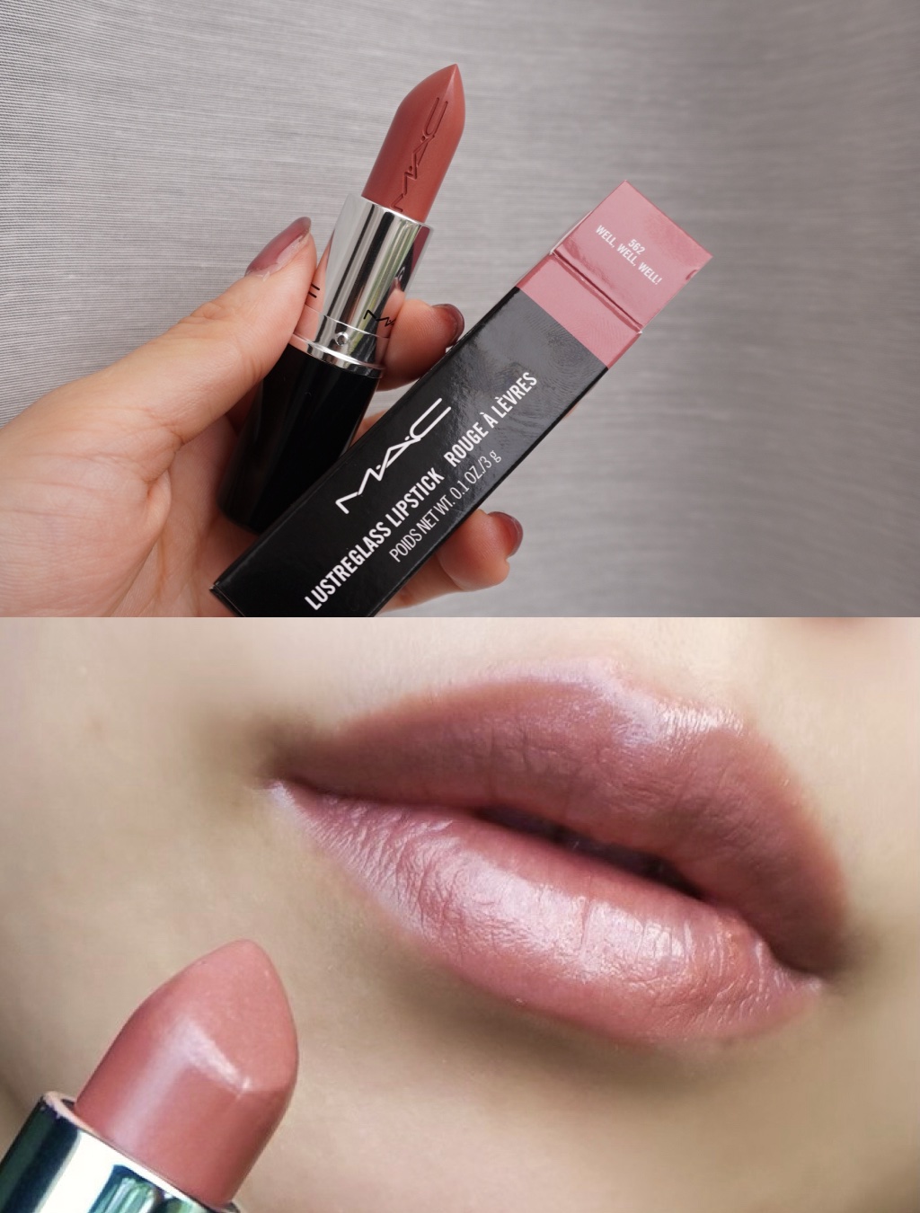 ラスターガラス リップスティック/M・A・C/口紅を使ったクチコミ（3枚目）