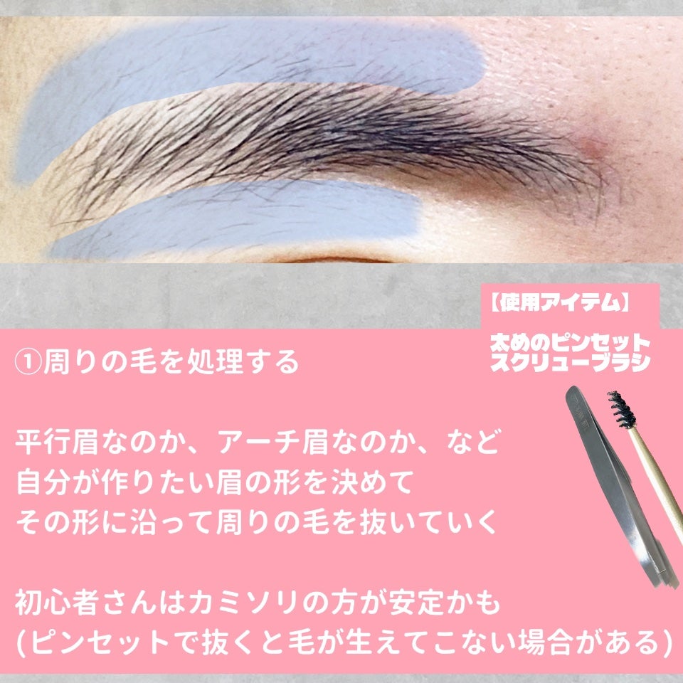 眉のお手入れセット/DAISO/その他キットセットを使ったクチコミ(2枚目)