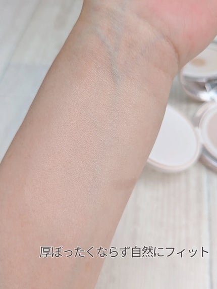 エッセンス スキン デュー クッション/BANILA CO/クッションファンデーションを使ったクチコミ(4枚目)