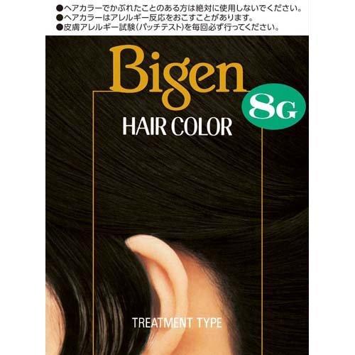 ビゲン ヘアカラー  8G 自然な黒色