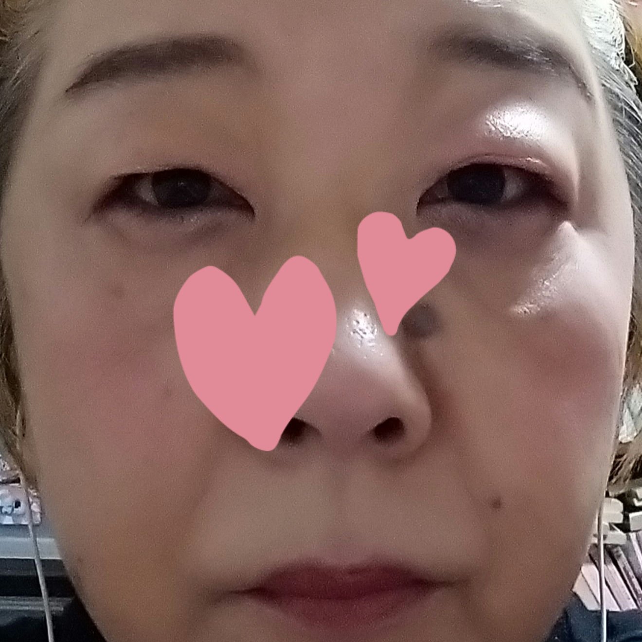 &. WithCharm レア感覚ハイライター/DAISO/クリームハイライトを使ったクチコミ（3枚目）