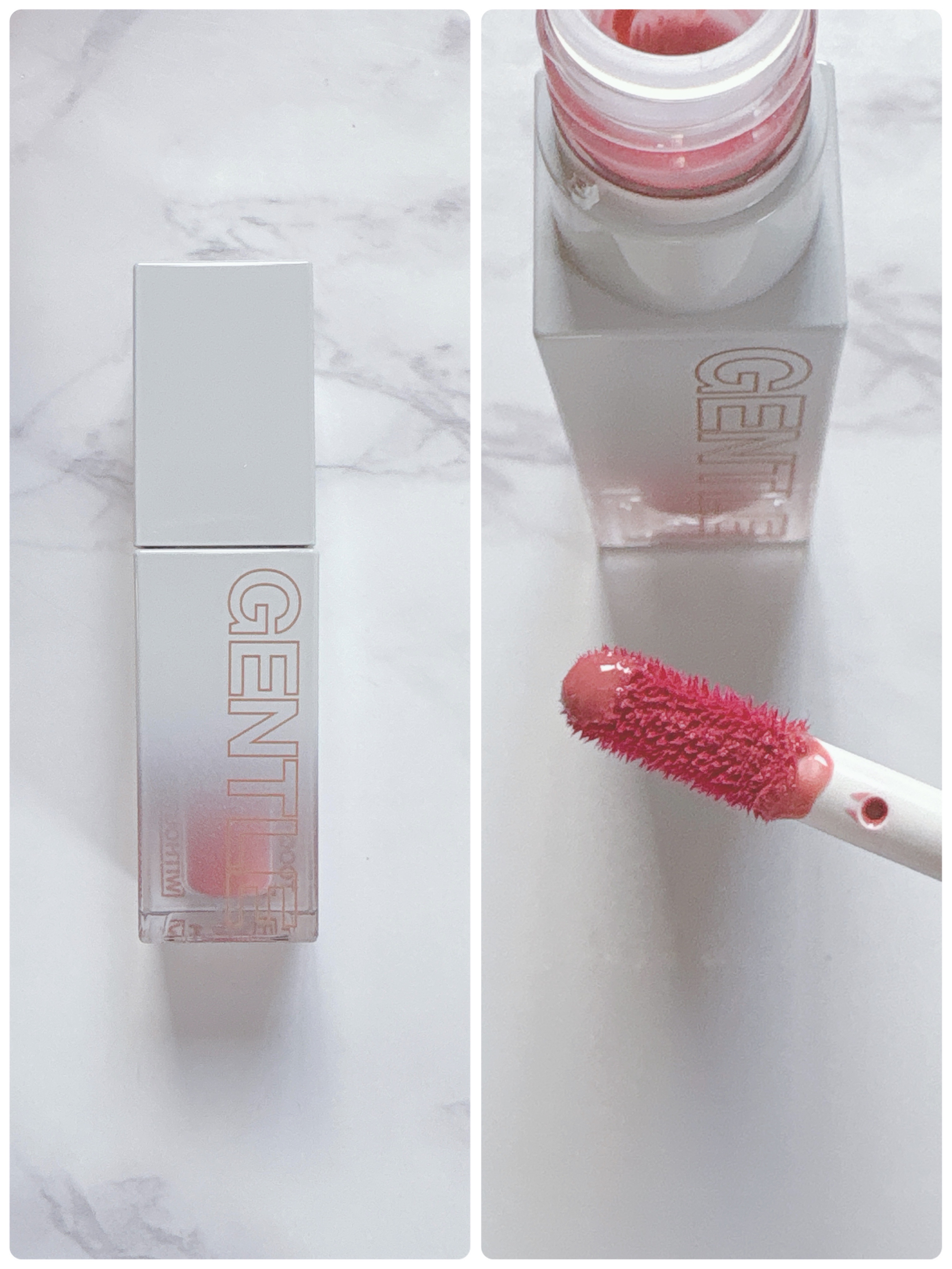 ジェントルキスグロウティント/Tooq/リップティントを使ったクチコミ（2枚目）