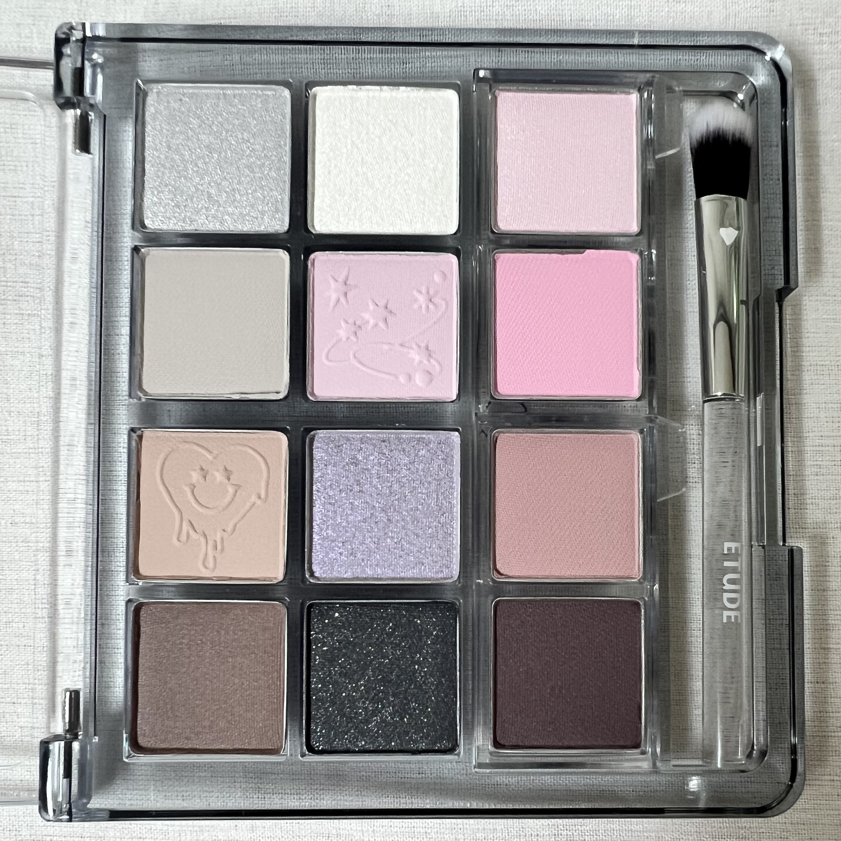 マイベストトーンアイパレット オッケーグレー/ETUDE/アイシャドウパレットを使ったクチコミ（2枚目）