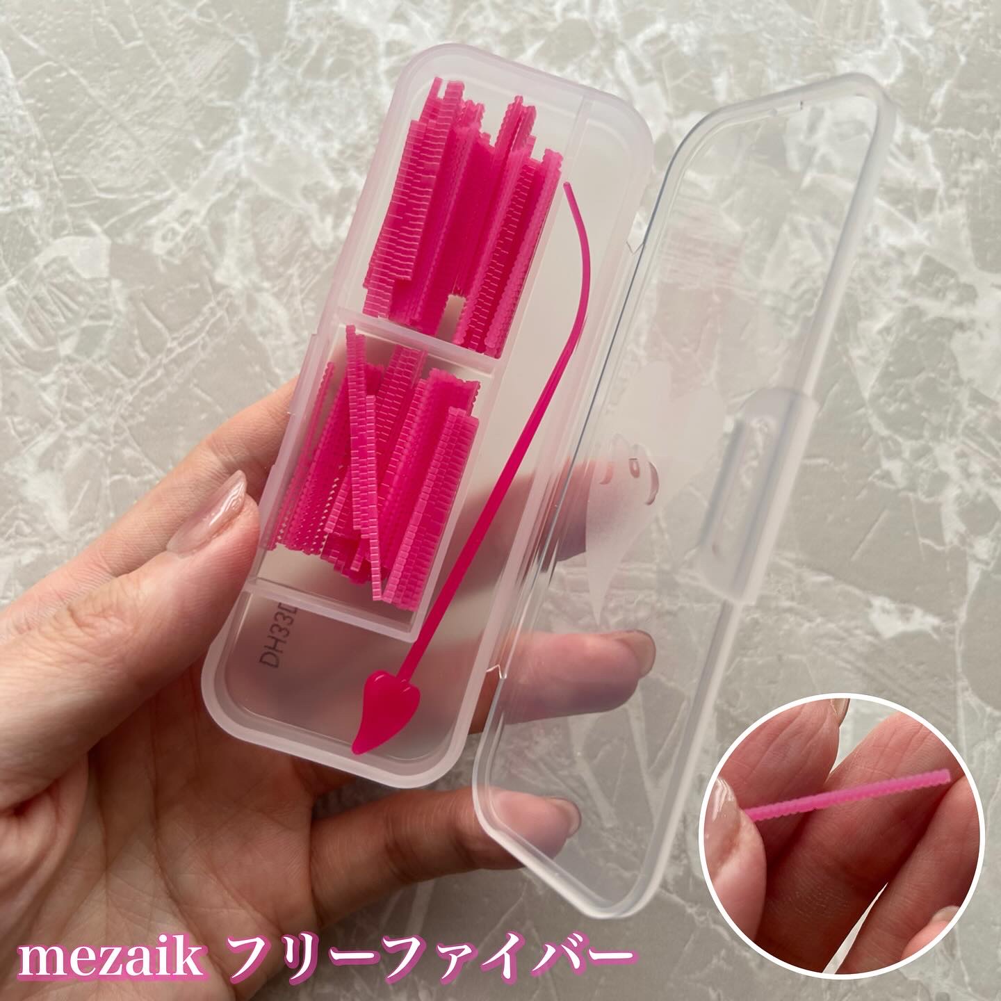 メザイク クリップ カッター ファイバー専用カッター/メザイク/二重まぶた用アイテムを使ったクチコミ（3枚目）