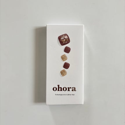 セミキュアジェルネイル(ペディキュア)/ohora/ネイルシールを使ったクチコミ(2枚目)
