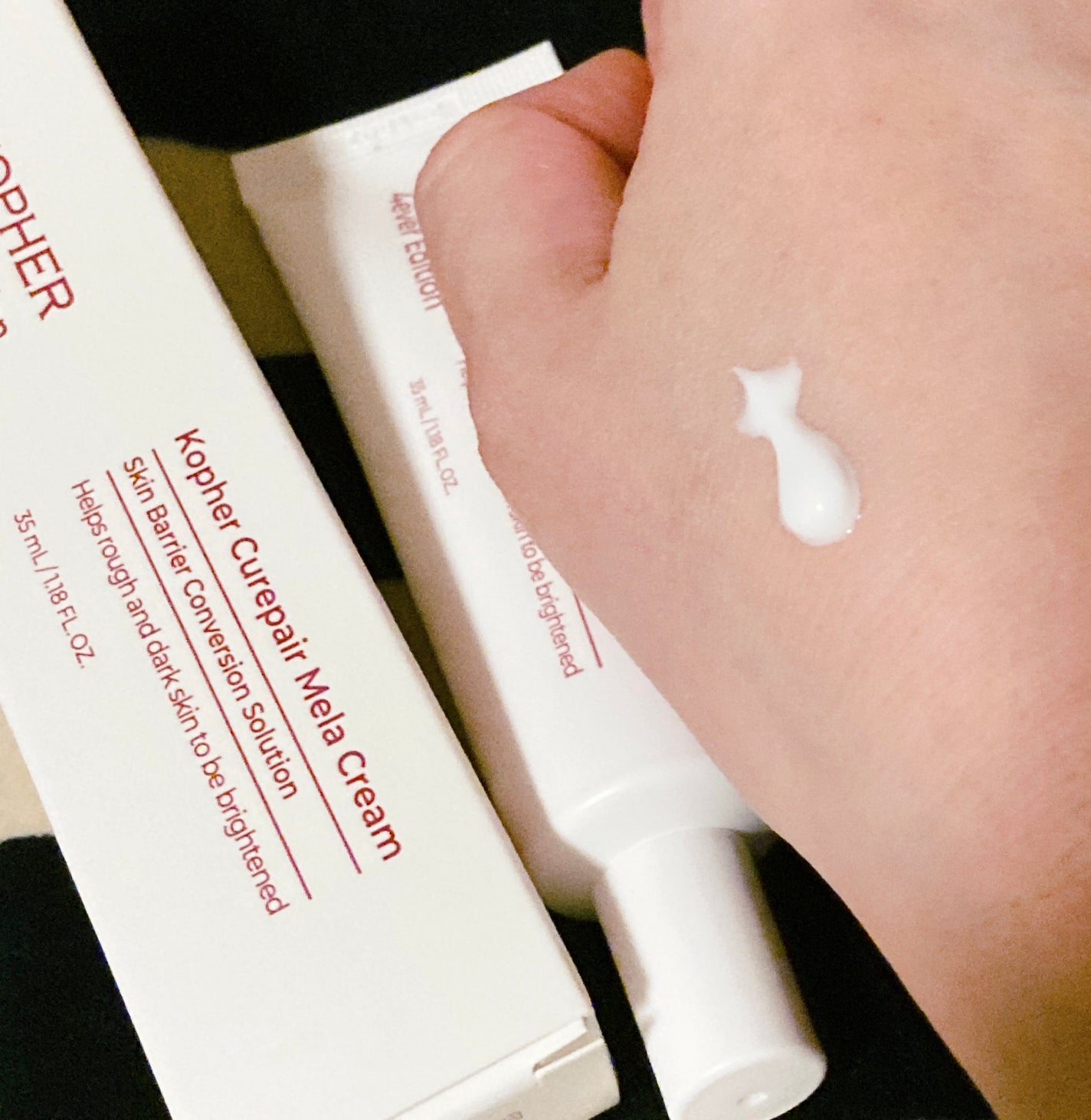 CUREPAIR MELA CREAM /KOPHER/フェイスクリームを使ったクチコミ(3枚目)