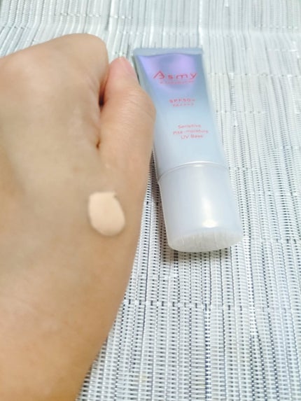 アズミー センシティブ ピタモイスチュアUVベース/Asmy/化粧下地を使ったクチコミ(2枚目)