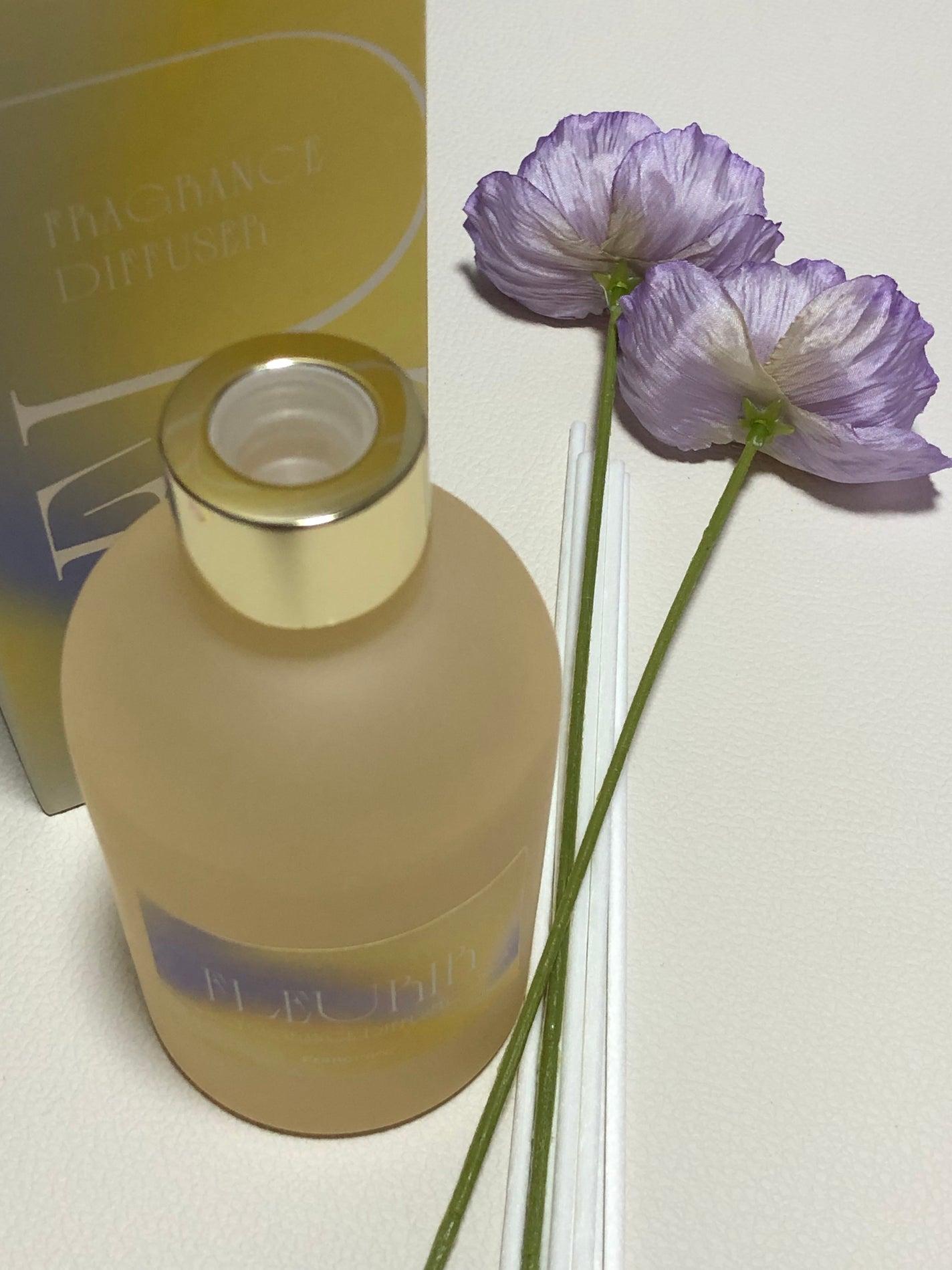 フルリール フレグランス デュフューザー YE/フランフラン/ルームフレグランスを使ったクチコミ(2枚目)