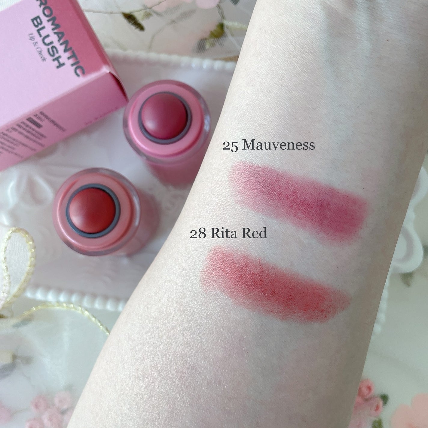 バニラコ ロマンティック ブラッシュ リップ&チーク/BANILA CO/口紅を使ったクチコミ(5枚目)