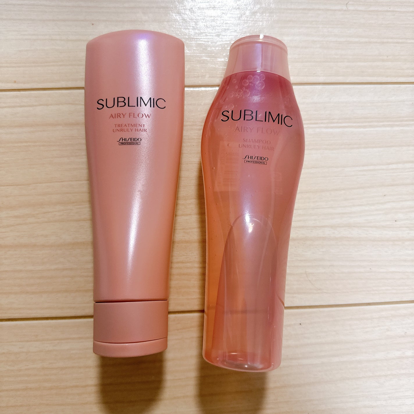エアリーフロー シャンプー/トリートメント/サブリミック/サロンシャンプーを使ったクチコミ(1枚目)