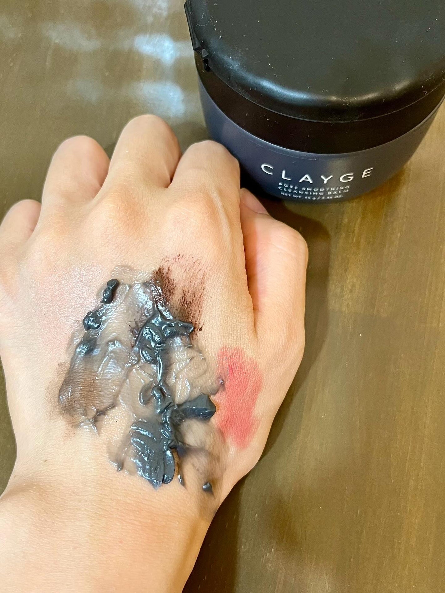 クレージュ ポアスムージング クレンジングバーム ブラック/CLAYGE/クレンジングバームを使ったクチコミ(4枚目)