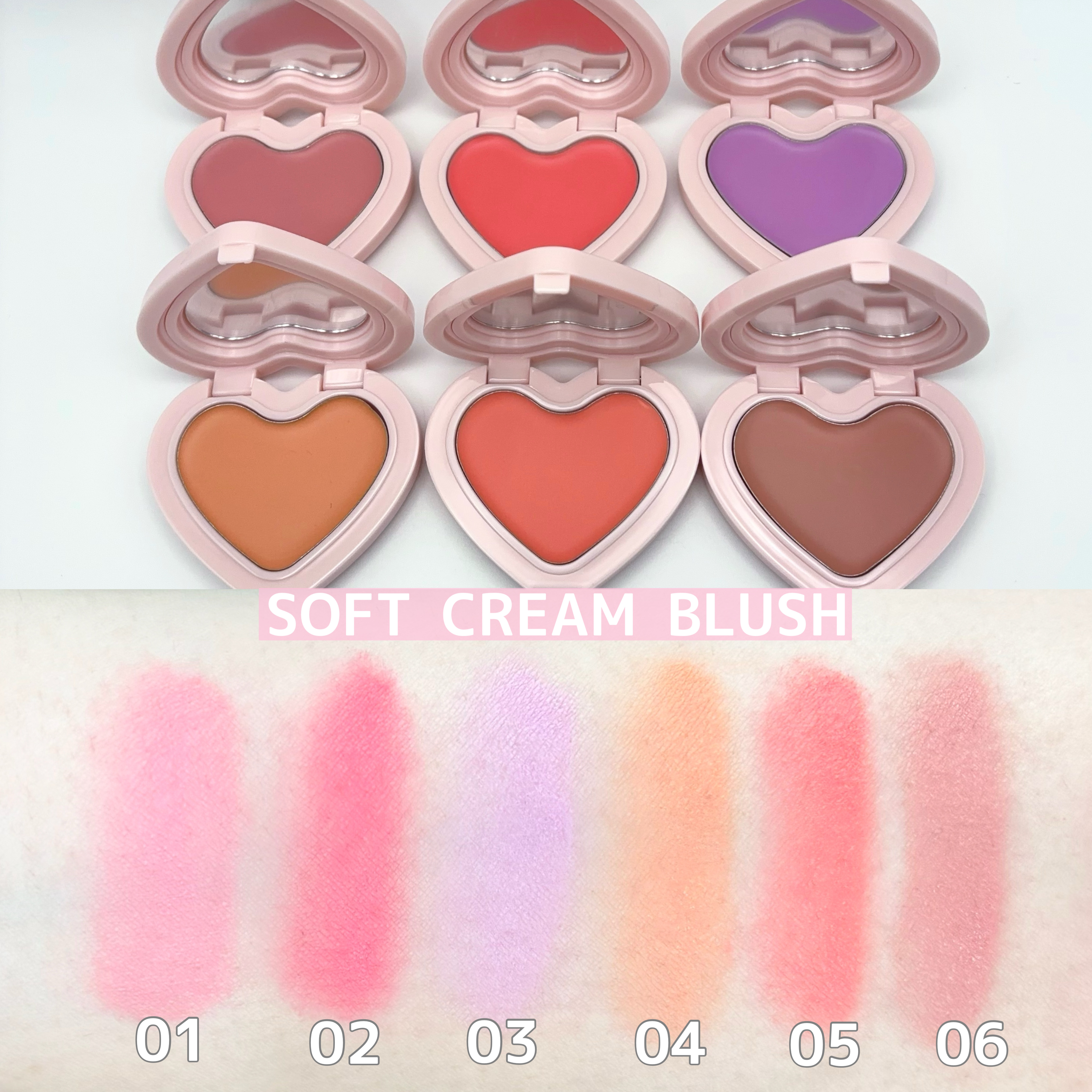 GLOWY CREAM BLUSH/AOU/ジェル・クリームチークを使ったクチコミ（3枚目）