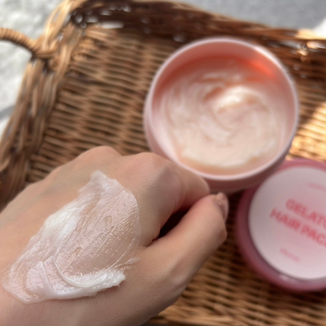 リペアターンジェラートヘアパック バウンシーベリー/リリーイブ/洗い流すヘアトリートメントを使ったクチコミ(3枚目)