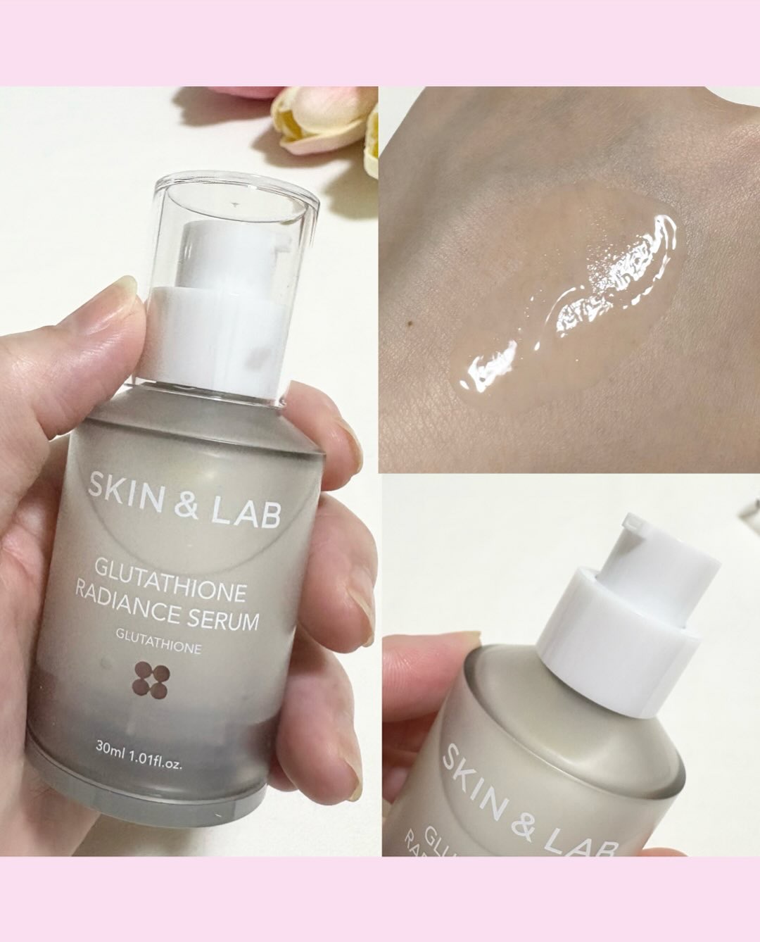 グルタチオンラディアンスセラム/SKIN&LAB/美容液を使ったクチコミ（3枚目）