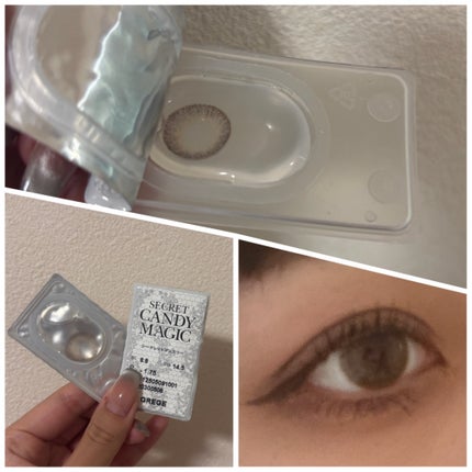 secretcandymagic(シークレットキャンディーマジック)1month/secret candymagic/1ヶ月(1MONTH)カラコンを使ったクチコミ(1枚目)